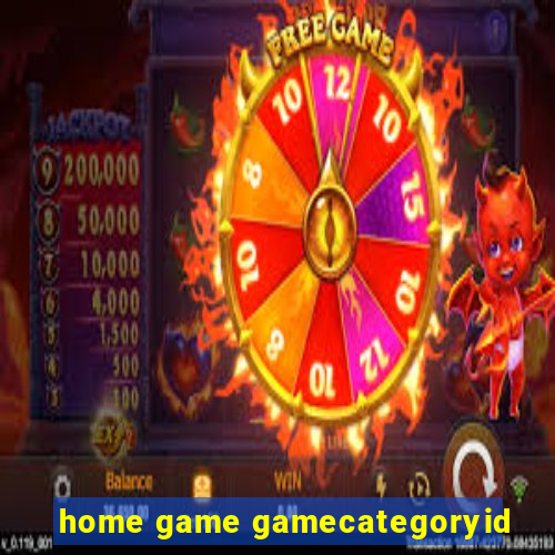 home game gamecategoryid